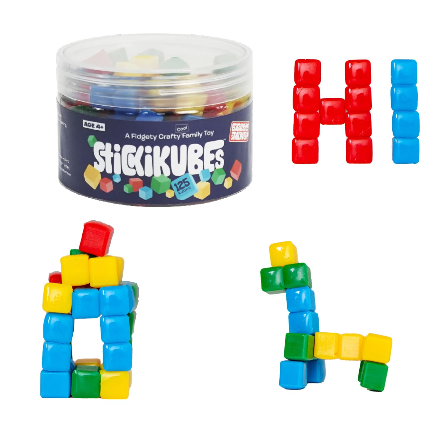 【新品未使用タグ付き】CUBE-CUBE　イオコムイオ　カットソー　2024 Amazon.com: KOMARC GAMES StickiKubes, Mini Stacking Cubes That